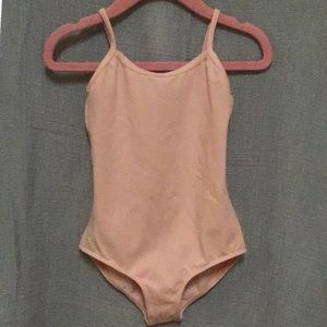 Bloch Leotard, soft pink, size 4-6, little girls